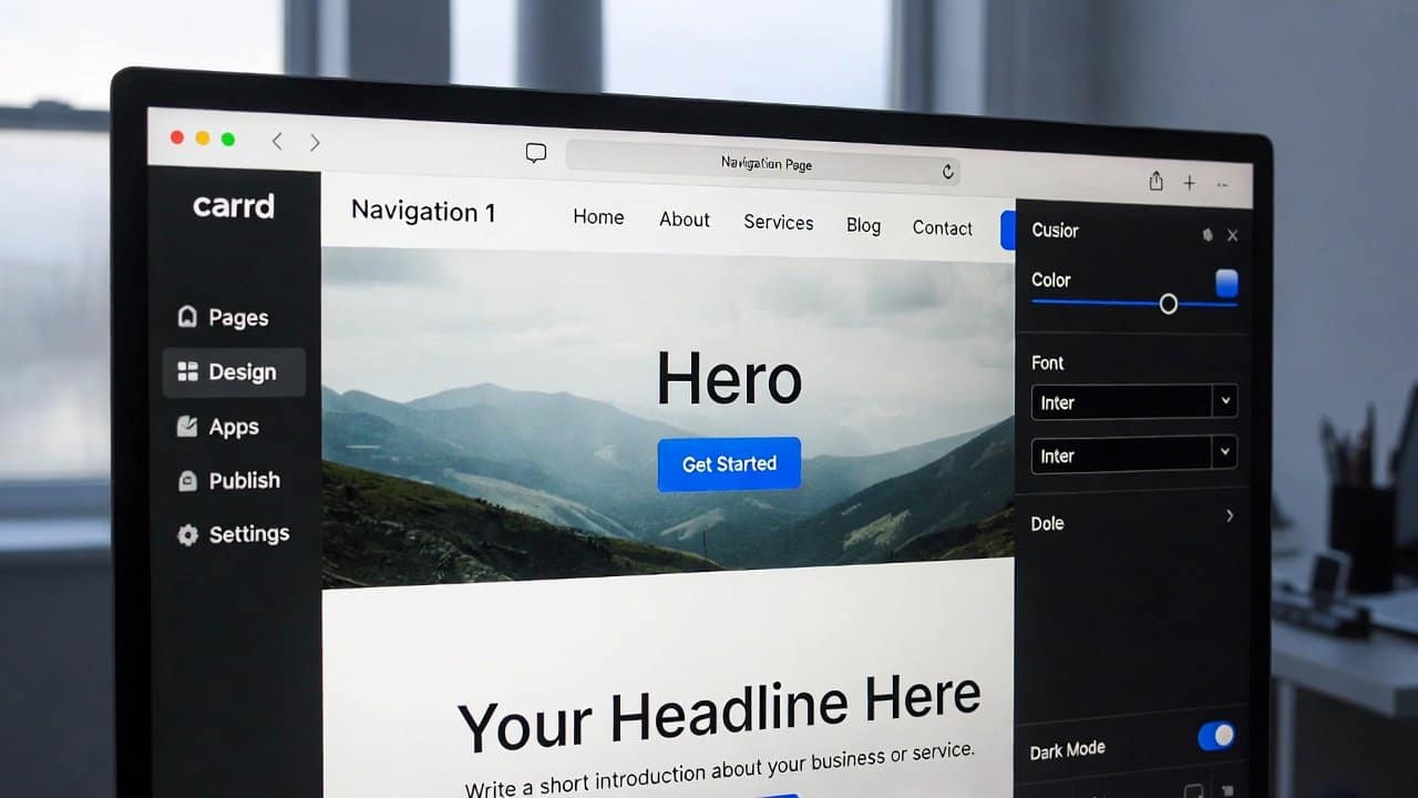 How to Build a Landing Page with Carrd for Free