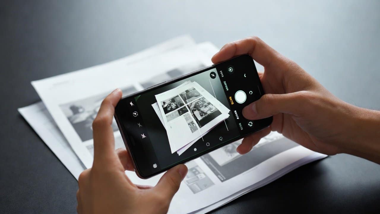 How to Scan Documents with Your Phone Camera
