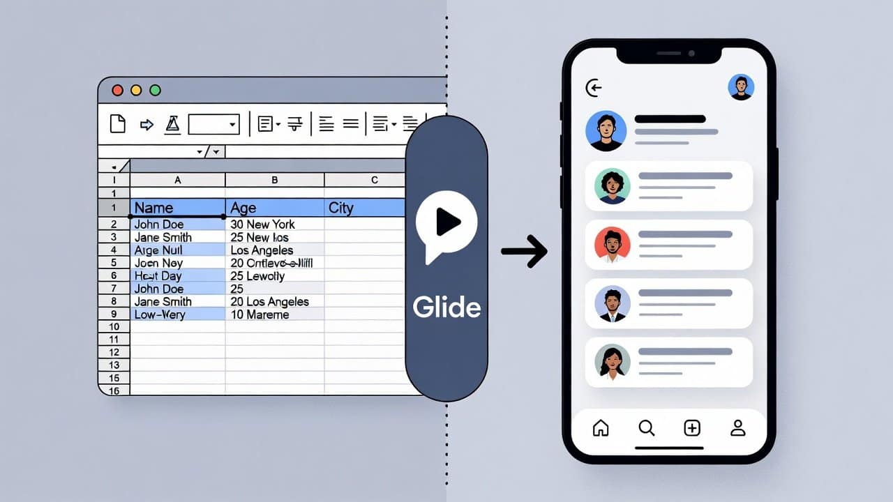 How to Use Glide to Turn a Spreadsheet Into an App