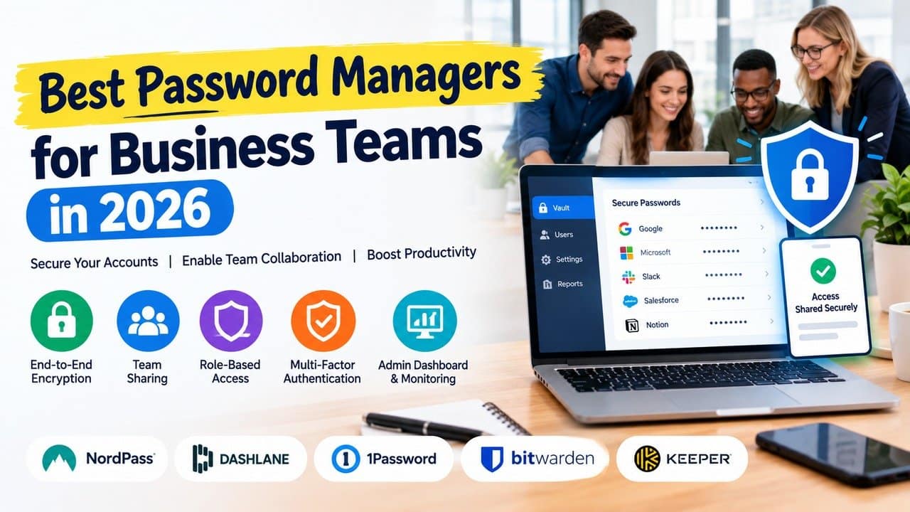 Top Password Managers for Business Teams 2026
