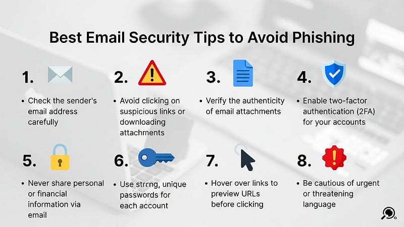 Best Email Security Tips to Avoid Phishing
