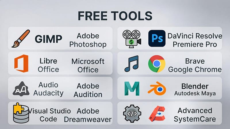 Free Tools That Replace Paid Software