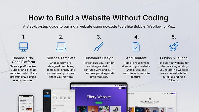 How to Build a Website Without Coding