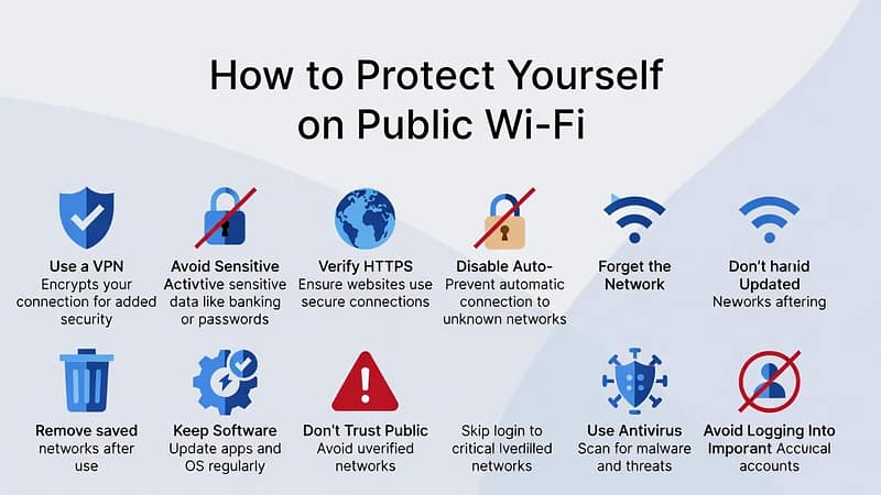 How to Protect Yourself on Public Wi-Fi