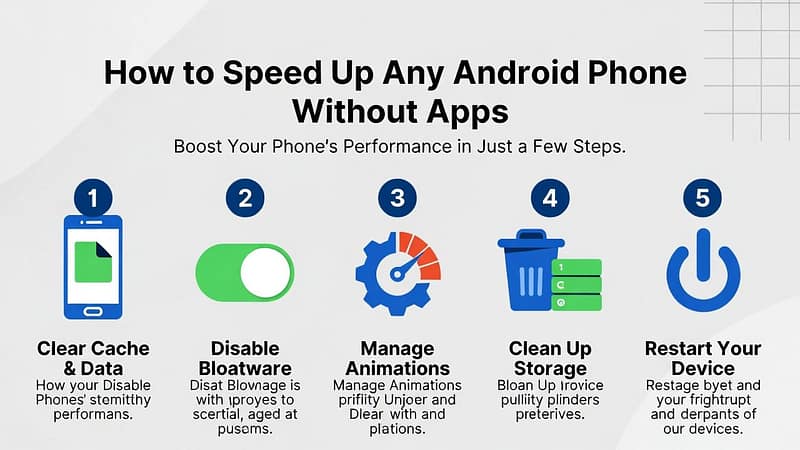 How to Speed Up Any Android Phone Without Apps