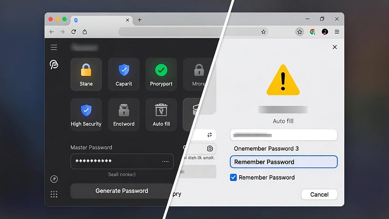 Password Manager vs. Browser Passwords