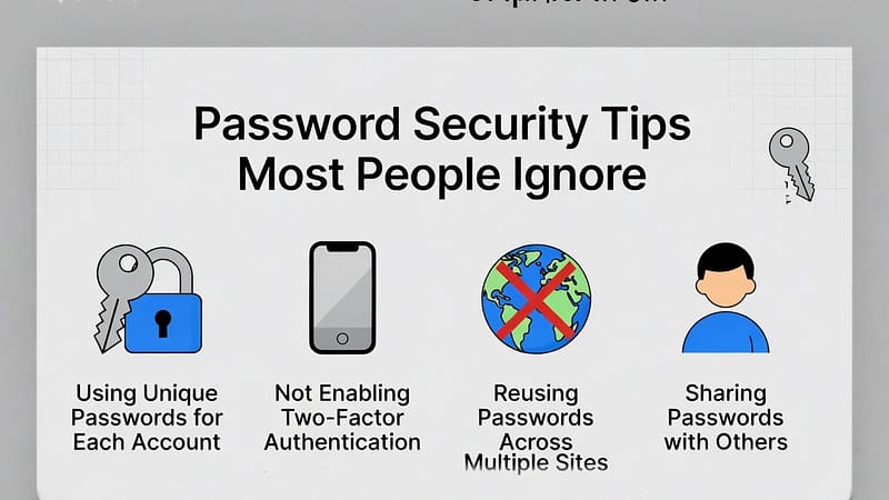 Password Security Tips Most People Ignore