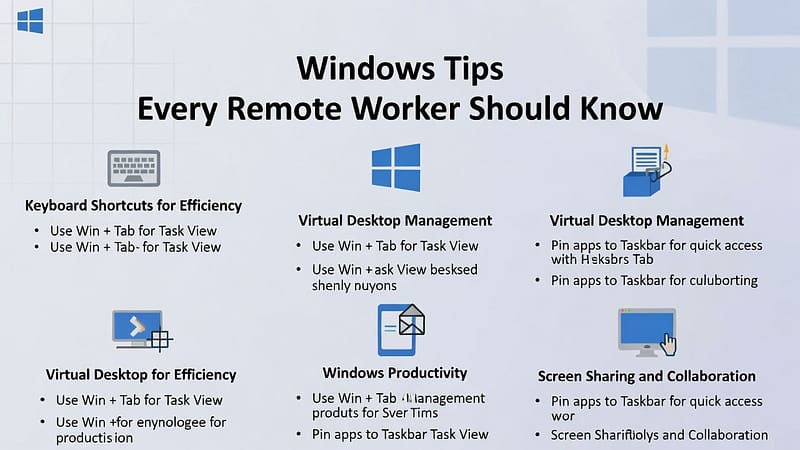 Windows Tips Every Remote Worker Should Know