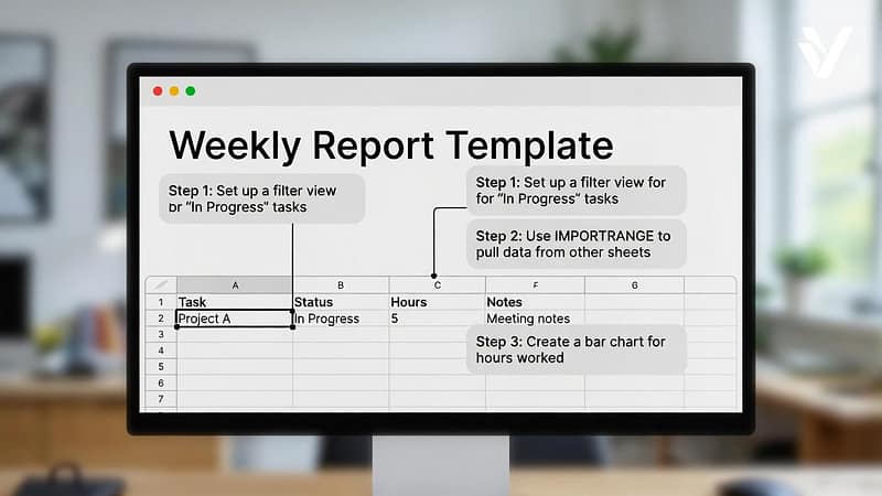 How to Automate Your Weekly Reports with Google Sheets