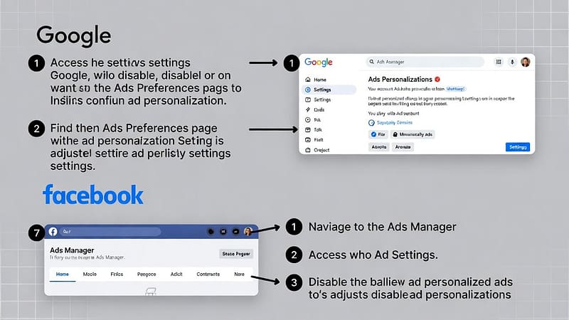 How to Disable Ad Personalization on Google and Facebook