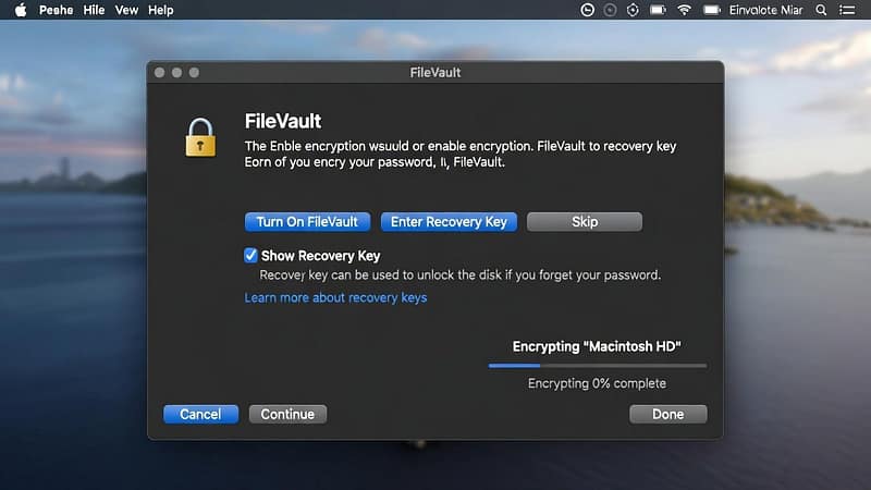 How to Enable FileVault Encryption on Mac