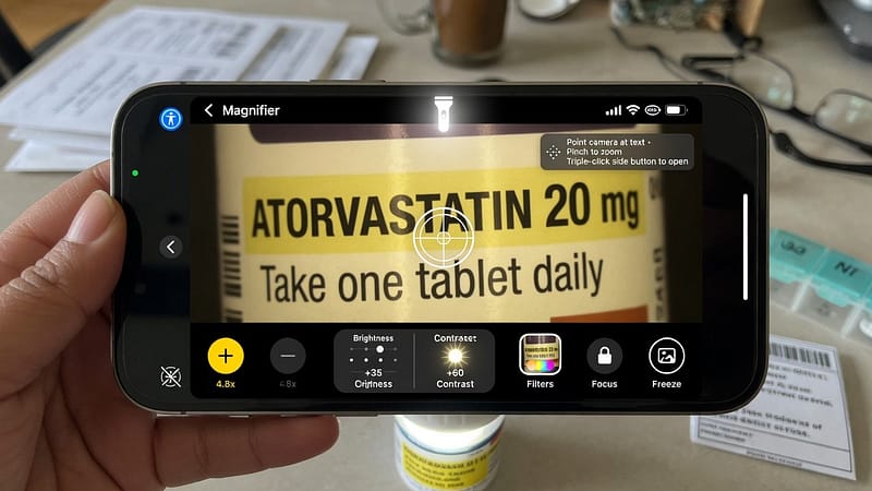 How to Use iPhone's Magnifier as an Accessibility Tool
