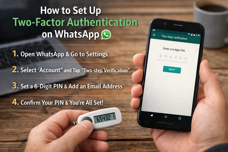 How to Set Up Two-Factor Authentication on WhatsApp