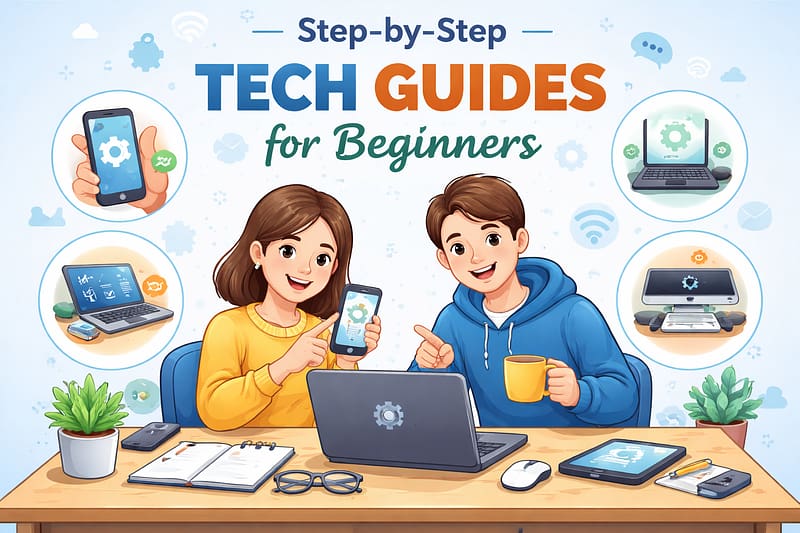 Step-by-Step Tech Guides for Beginners
